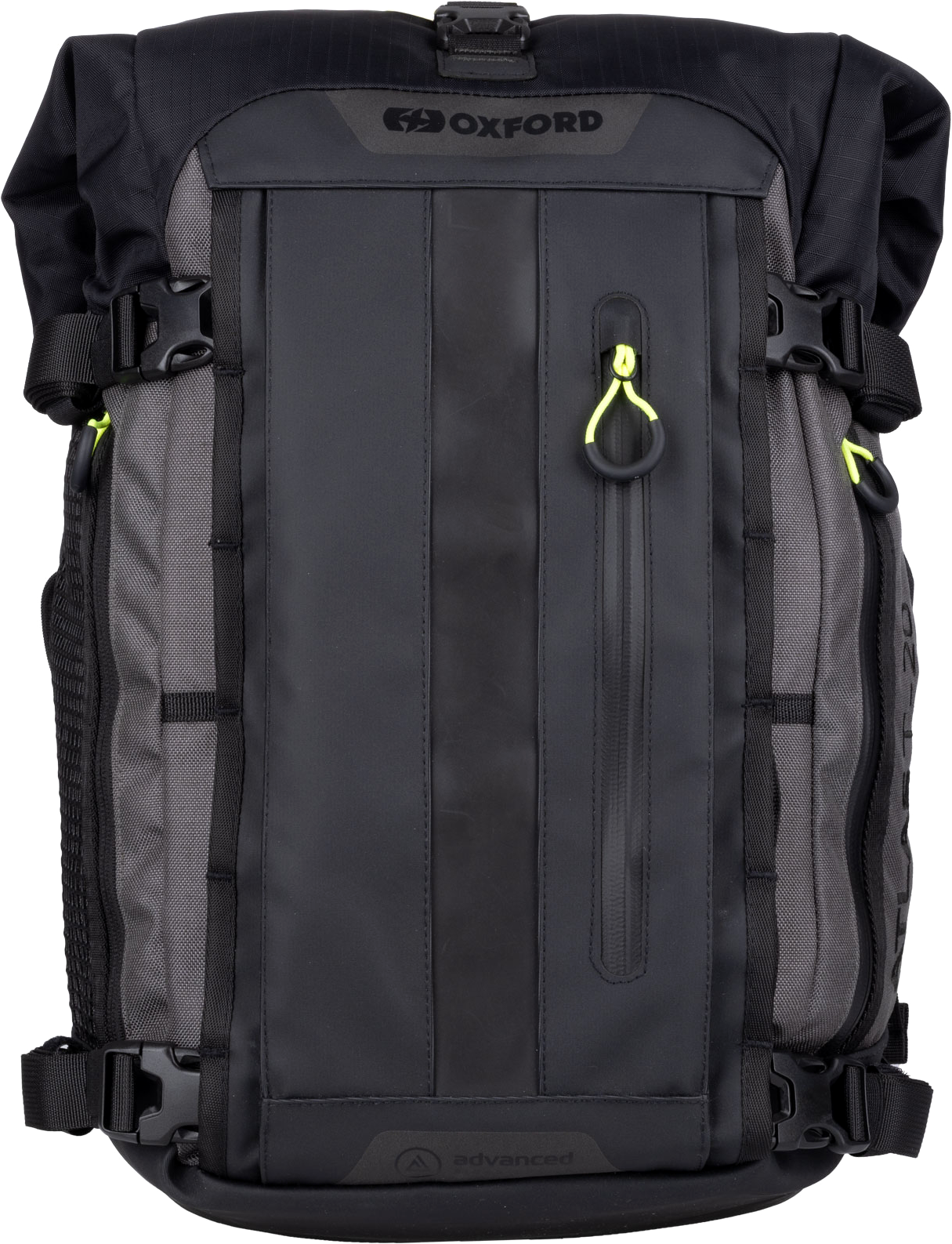 Oxford Atlas T-20, luggage bag waterproof , color: Black/Dark Grey , size: 20 l