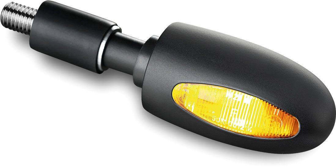 Kellermann Handlebar indicateurs fin BL 1000 Aluminium noir pour Hommes