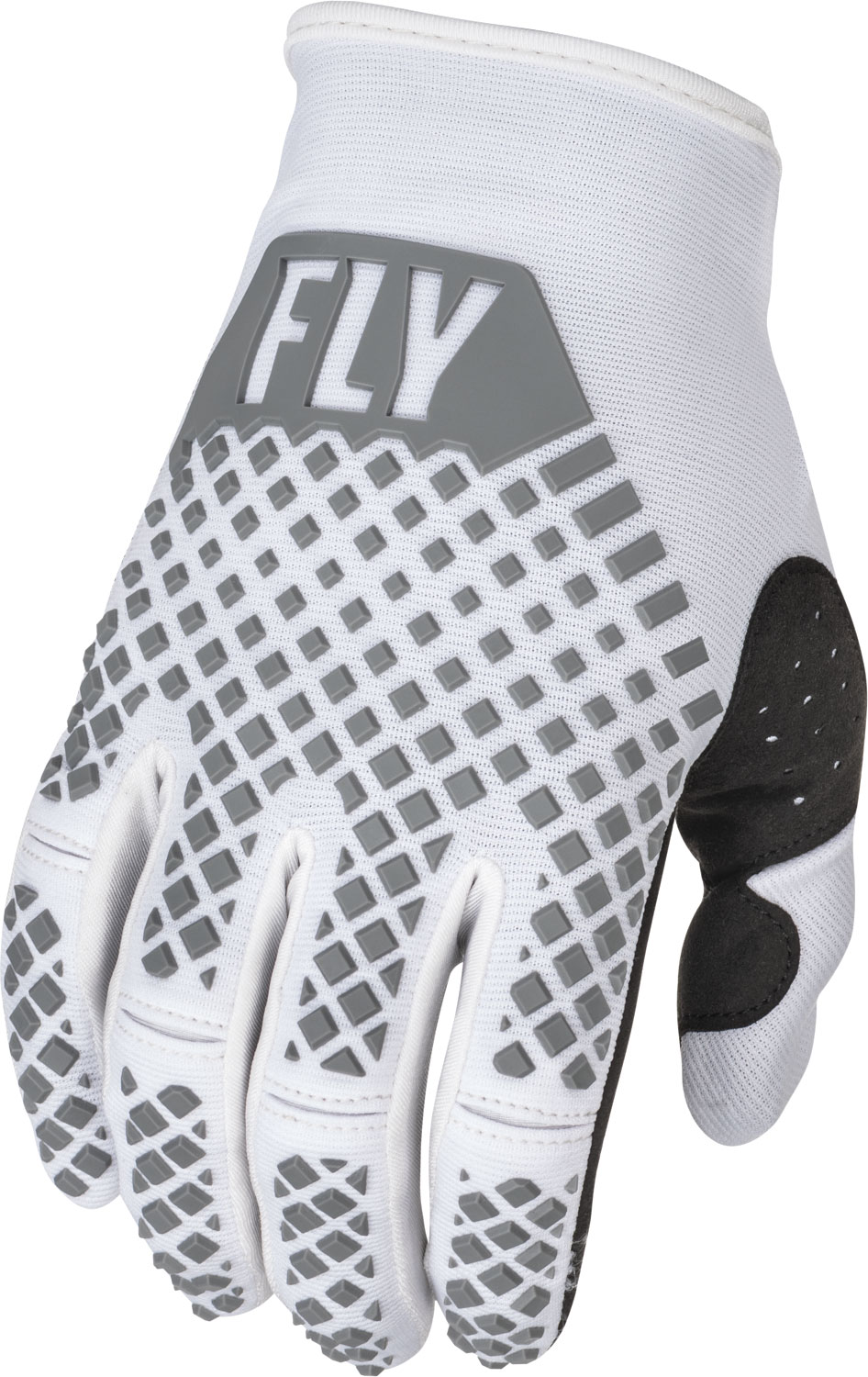 Fly Racing Kinetic, Handschuhe - Weiß/Schwarz - XXL