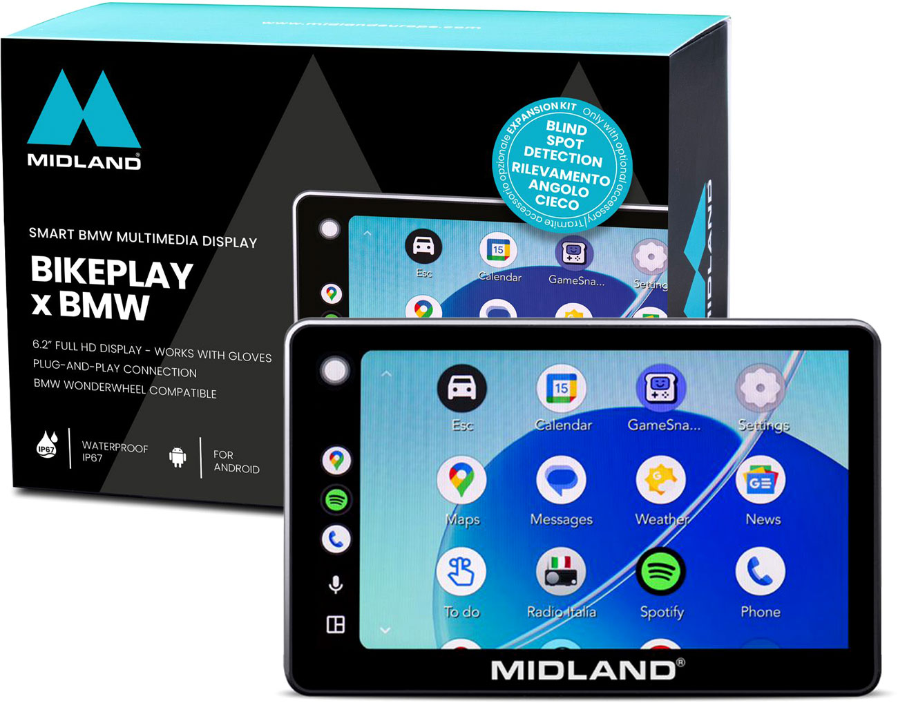 Midland Bikeplay x BMW, Smart-Display