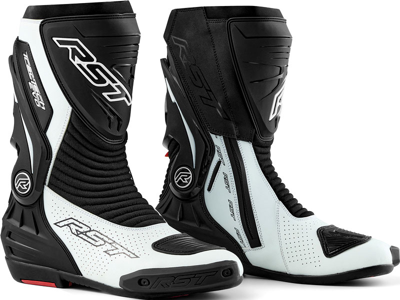 RST TracTech Evo D3O, boots perforated women , color: Black/White , size: 42 EU