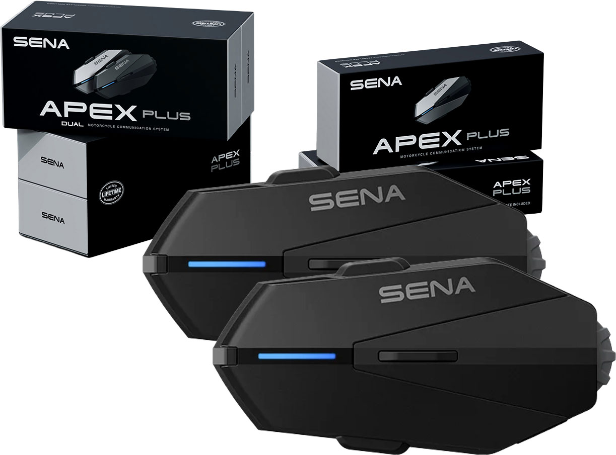 Sena Apex Plus, Kommunikationssystem Doppelset
