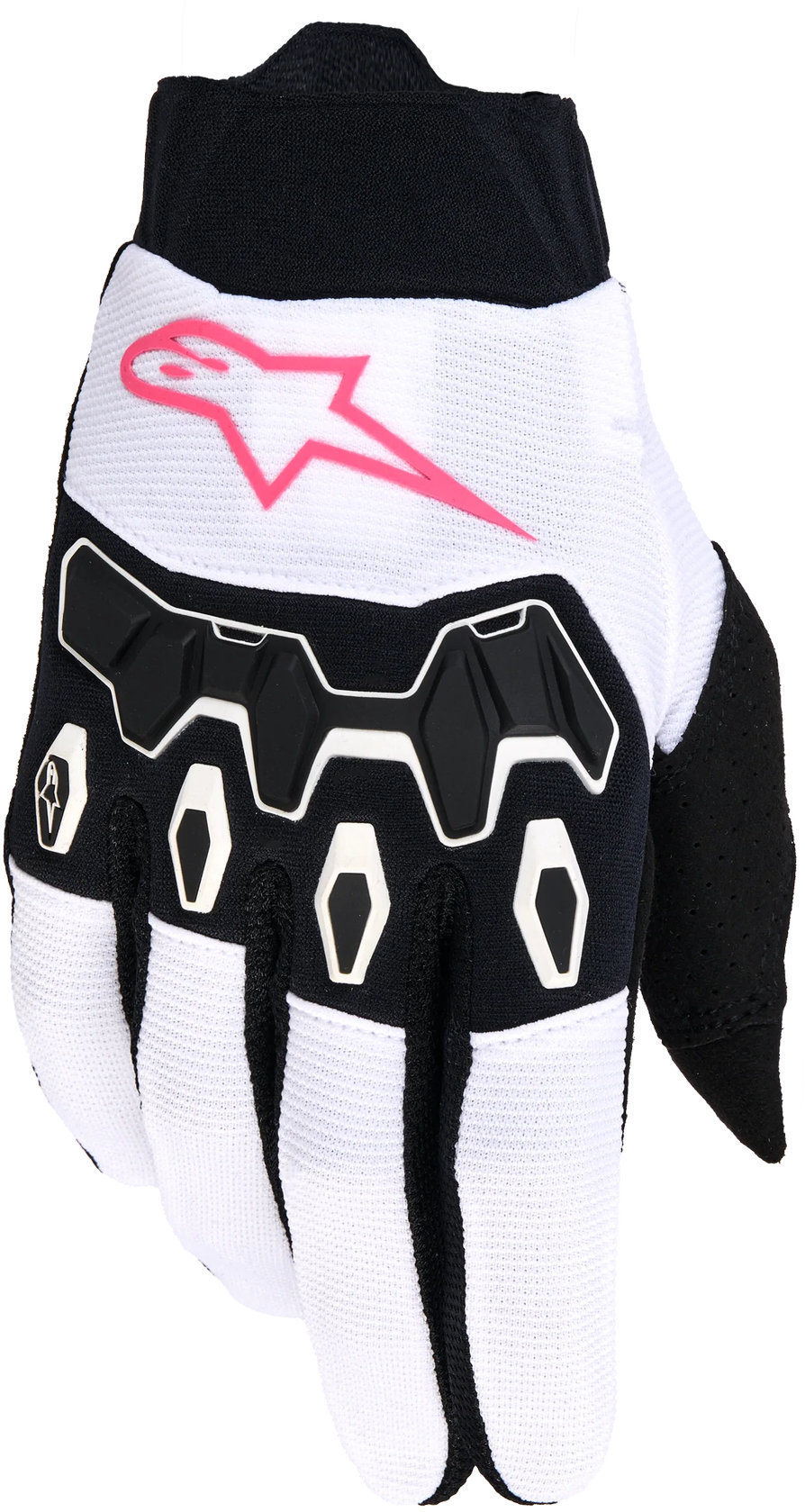 Alpinestars Stella Full Bore V2, Handschuhe Damen - Weiß/Schwarz/Neon-Pink - XL