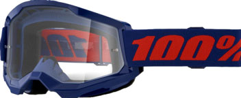 100 Percent Strata 2 Navy, lunettes de protection