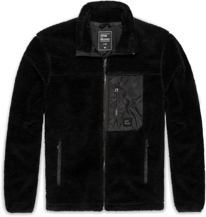 Vintage Industries Kodi Sherpa, veste polaire
