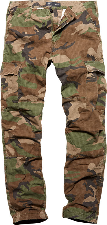 Vintage Industries Tyrone BDU Camo, pantalon cargo