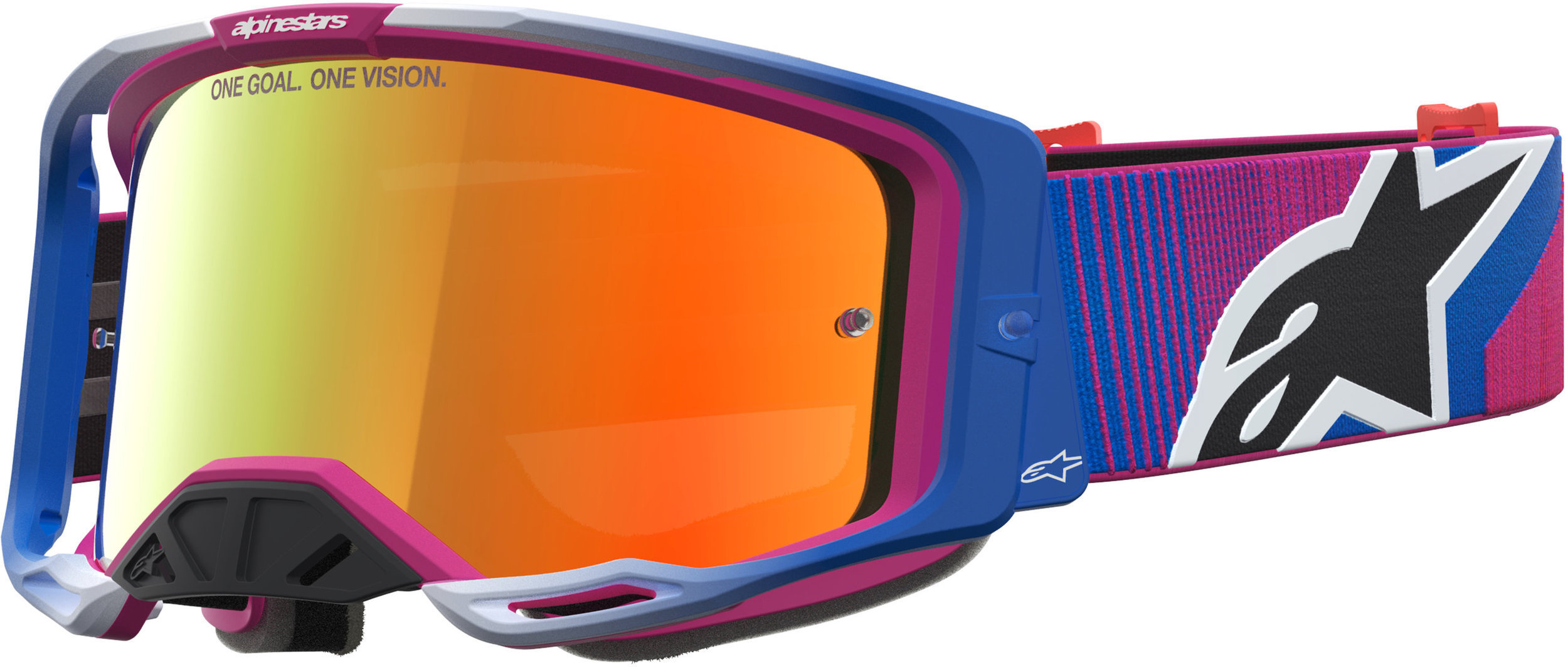 Alpinestars Vision 8 Maven, Crossbrille verspiegelt