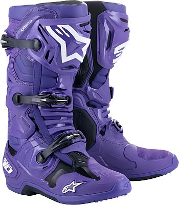 Alpinestars Tech 10, Stiefel - Ultraviolet/Schwarz - 14 US