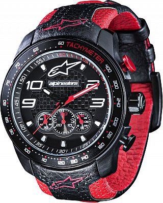 Alpinestars-Tech-Watch-Chrono-Leather-Strap-watch