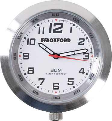 Oxford AnaClock, Uhr - Silber/Weiß