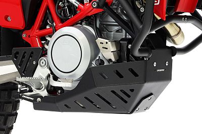 CrossPro Trail GasGas/Husqvarna/KTM, Motorschutzplatte - Schwarz