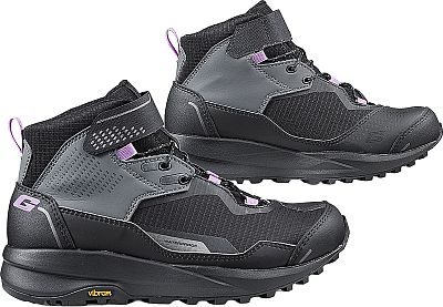 Gaerne G_Nexo Aquatech, Schuhe wasserdicht Damen - Schwarz/Dunkelgrau/Violett - 36 EU