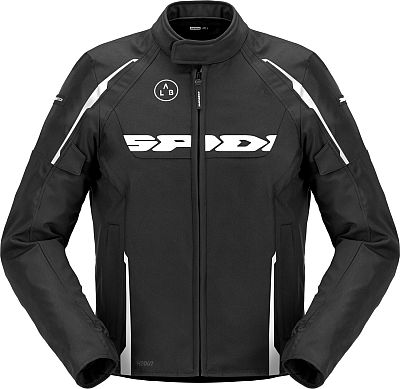Spidi Dragon, Textiljacke H2Out - Schwarz/Weiß - L