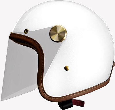 Hedon Epicurist 2.0 Knight White ECE, Jethelm - Weiß - XL