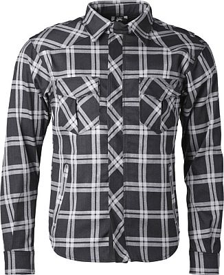 GMS-Moto Jaguar Neo, Hemd/Textiljacke - Schwarz/Weiß - M