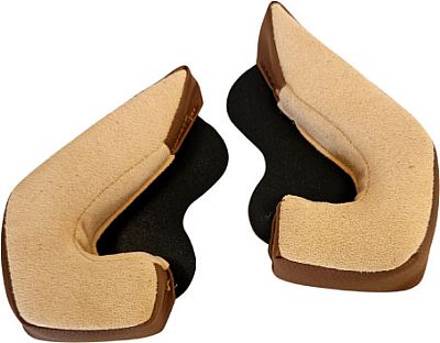 Vito Moda, Wangenpolster - Beige/Braun - Einheitsgröße