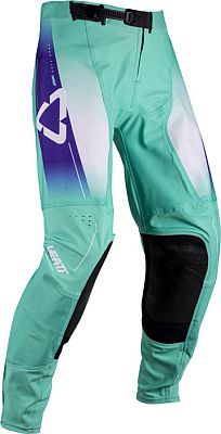 Leatt 4.5 V26, Textilhose - Türkis/Lila/Weiß - L