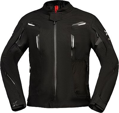 IXS Rapid-STX 2.0, Textiljacke wasserdicht - Schwarz - XS