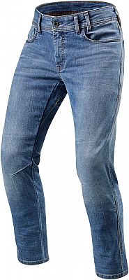 Jeans Uomo Revit Detroit 2 Tf Grigio Medio Slavato L34 Standard