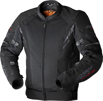 RST Pro Series Ventilator D3O, Textiljacke wasserdicht - Schwarz - L
