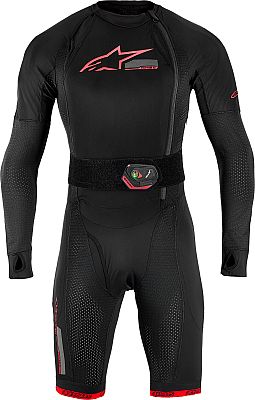Alpinestars Tech-Air 10 V2 Race, Airbag-System - Schwarz/Hellrot - XS