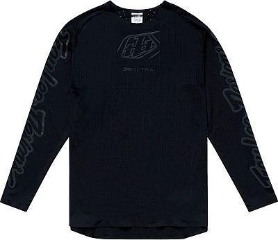 Troy Lee s SE Ultra Mono, Trikot - Schwarz/Dunkelgrau - XXL