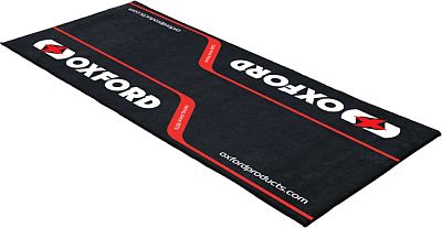Oxford Racing, Werkstattmatte - Schwarz/Weiß/Rot